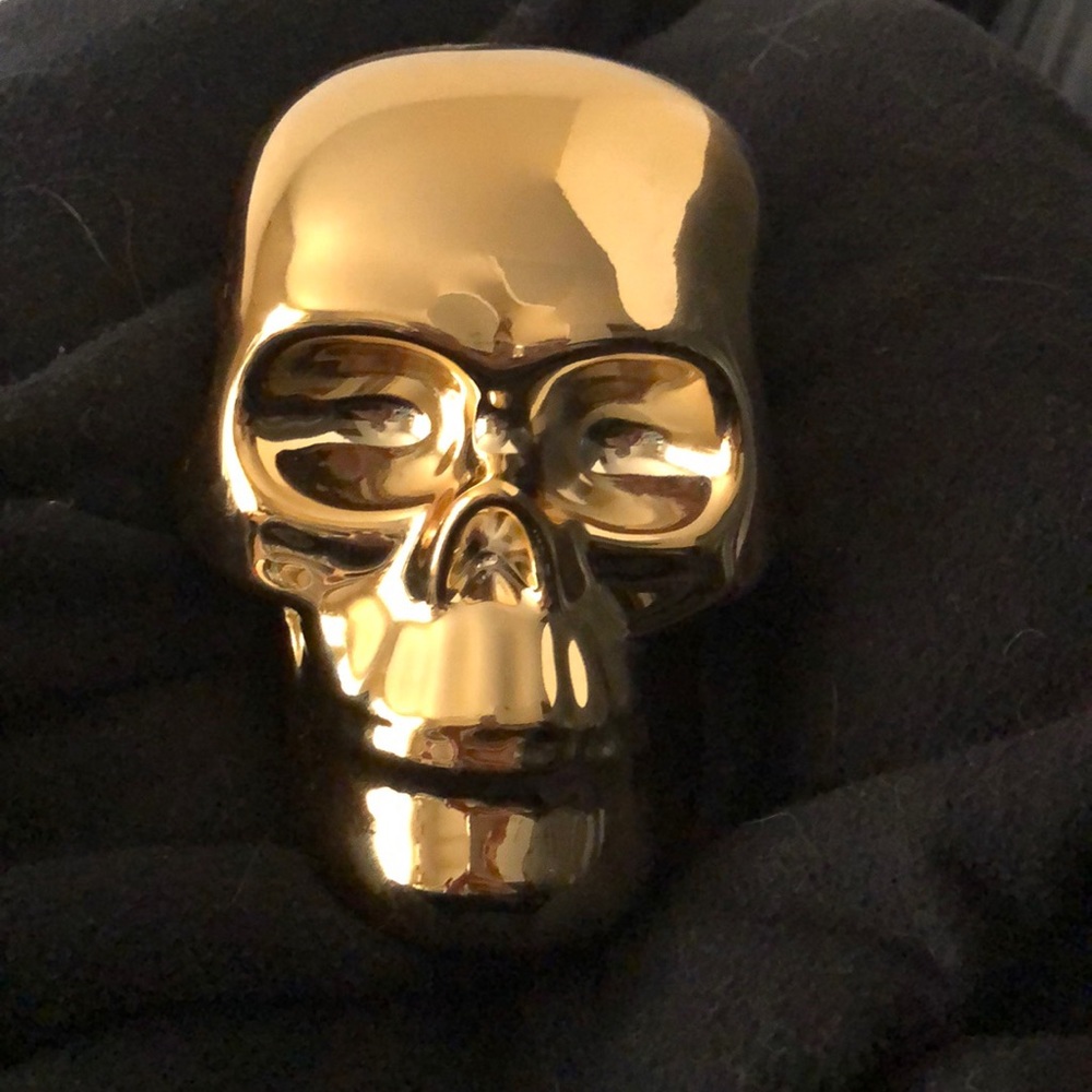 Gold Decorative Skull